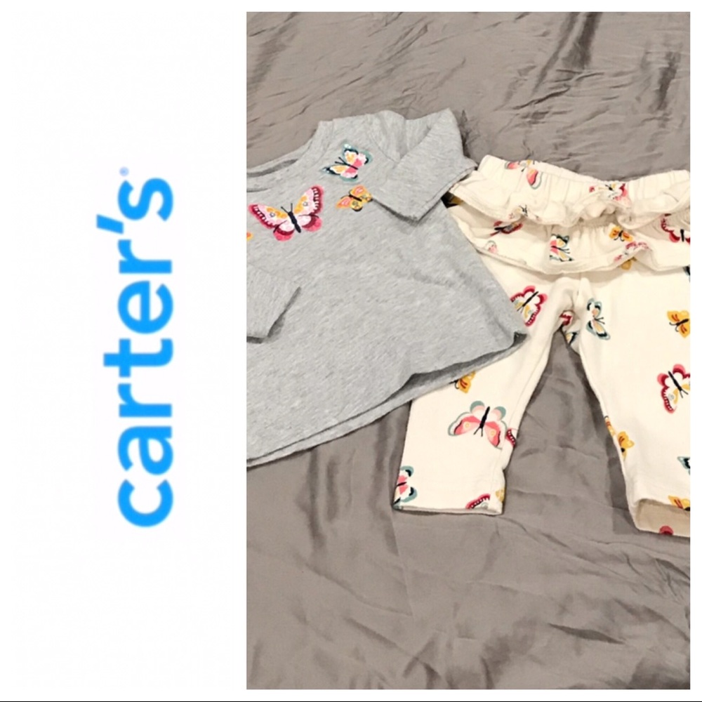 🔴SOLD🔴Carter’s Butterfly Outfit